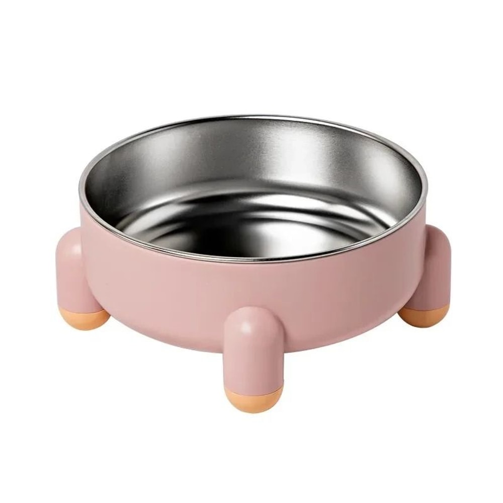 Ergonomic Elevated Stainless Steel Pet Feeder 8