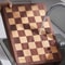 Artisan Chessboard Patterned Solid Wood Culinary Board 3