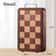 Artisan Chessboard Patterned Solid Wood Culinary Board 5