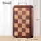 Artisan Chessboard Patterned Solid Wood Culinary Board 5