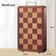 Artisan Chessboard Patterned Solid Wood Culinary Board 6