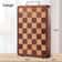 Artisan Chessboard Patterned Solid Wood Culinary Board 7