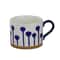 Artisan Stoneware Vertical Stripe Infusion Mug 9