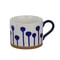 Artisan Stoneware Vertical Stripe Infusion Mug 9
