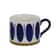 Artisan Stoneware Vertical Stripe Infusion Mug 11