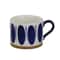 Artisan Stoneware Vertical Stripe Infusion Mug 11