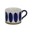 Artisan Stoneware Vertical Stripe Infusion Mug 11