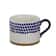 Artisan Stoneware Vertical Stripe Infusion Mug 12