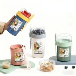 universal dual chamber breakfast infusion vessel