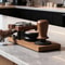 Solid Wood Coffee Tamper Tool Station 1