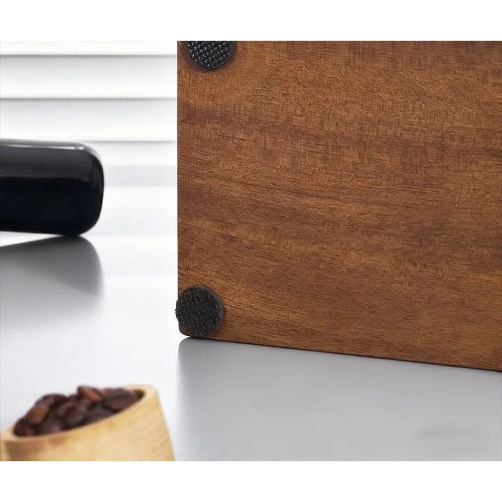 Solid Wood Coffee Tamper Tool Station 4