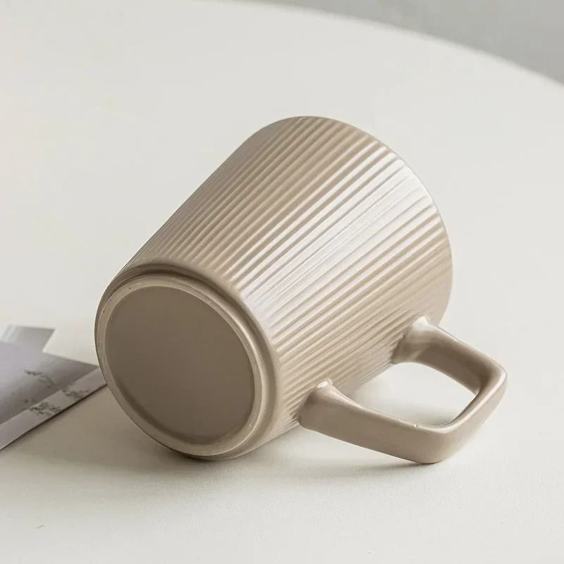 Nordic Style Striped Ceramic Mug 4