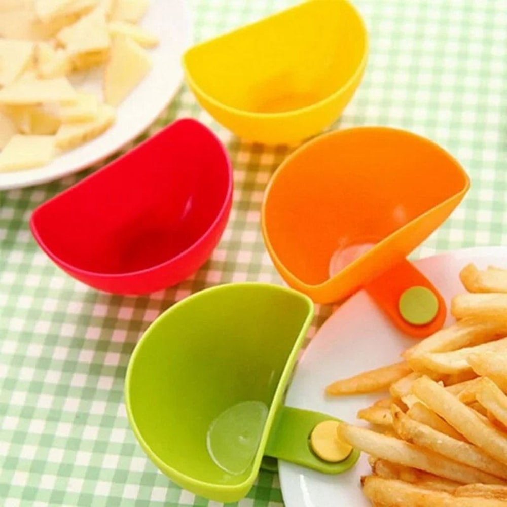 Clip On Seasoning Sauce Bowl 0