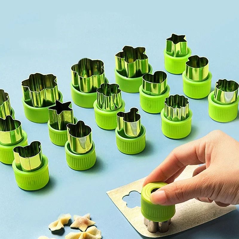 Stainless Steel Decorative Fruit And Vegetable Cutter Set 1