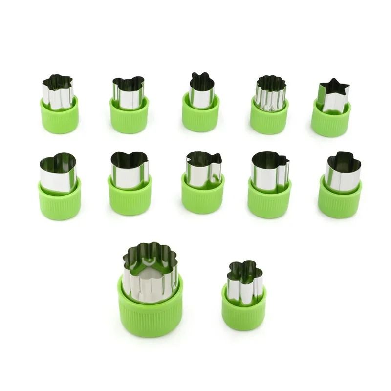 Stainless Steel Decorative Fruit And Vegetable Cutter Set 5