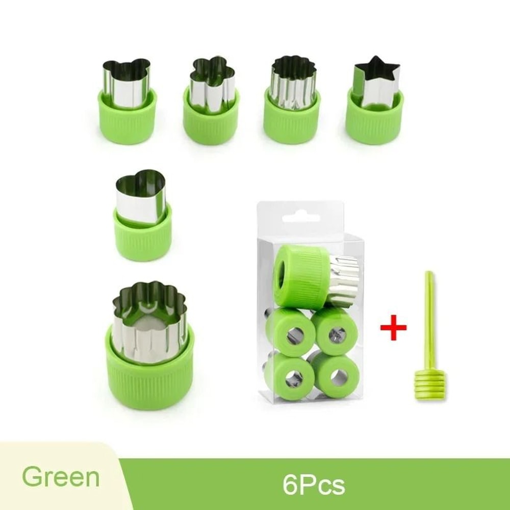 Stainless Steel Decorative Fruit And Vegetable Cutter Set 9