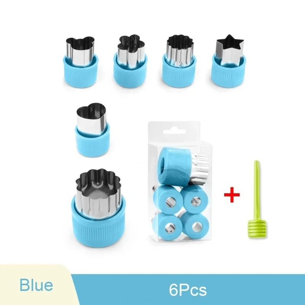 Stainless Steel Decorative Fruit And Vegetable Cutter Set 10