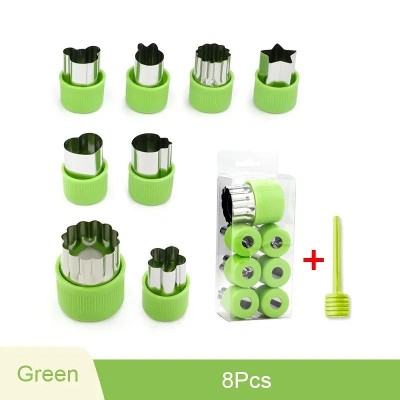 Stainless Steel Decorative Fruit And Vegetable Cutter Set 14