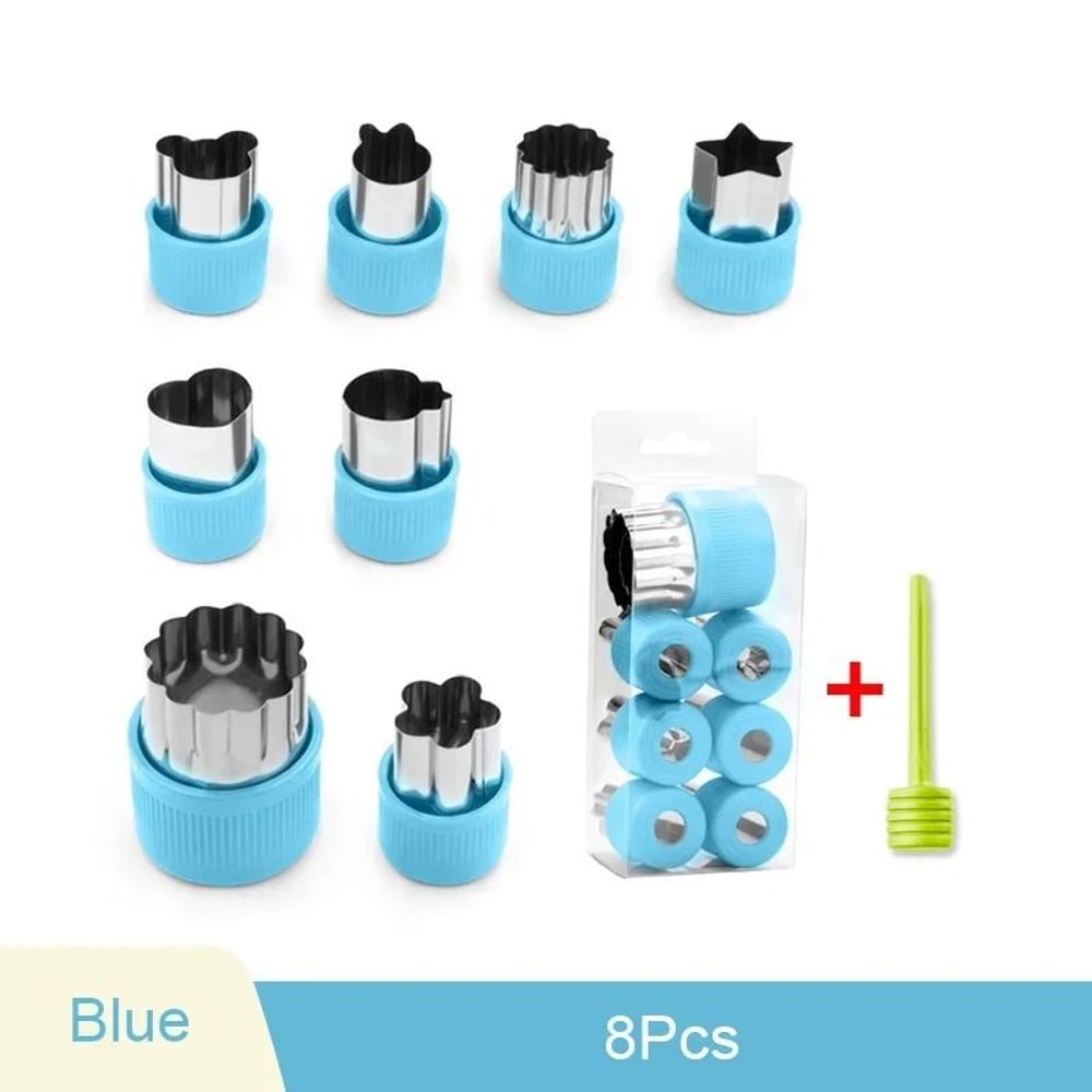 Stainless Steel Decorative Fruit And Vegetable Cutter Set 15