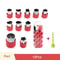 Stainless Steel Decorative Fruit And Vegetable Cutter Set 16