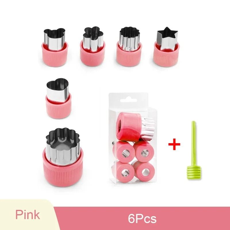 Stainless Steel Decorative Fruit And Vegetable Cutter Set 8