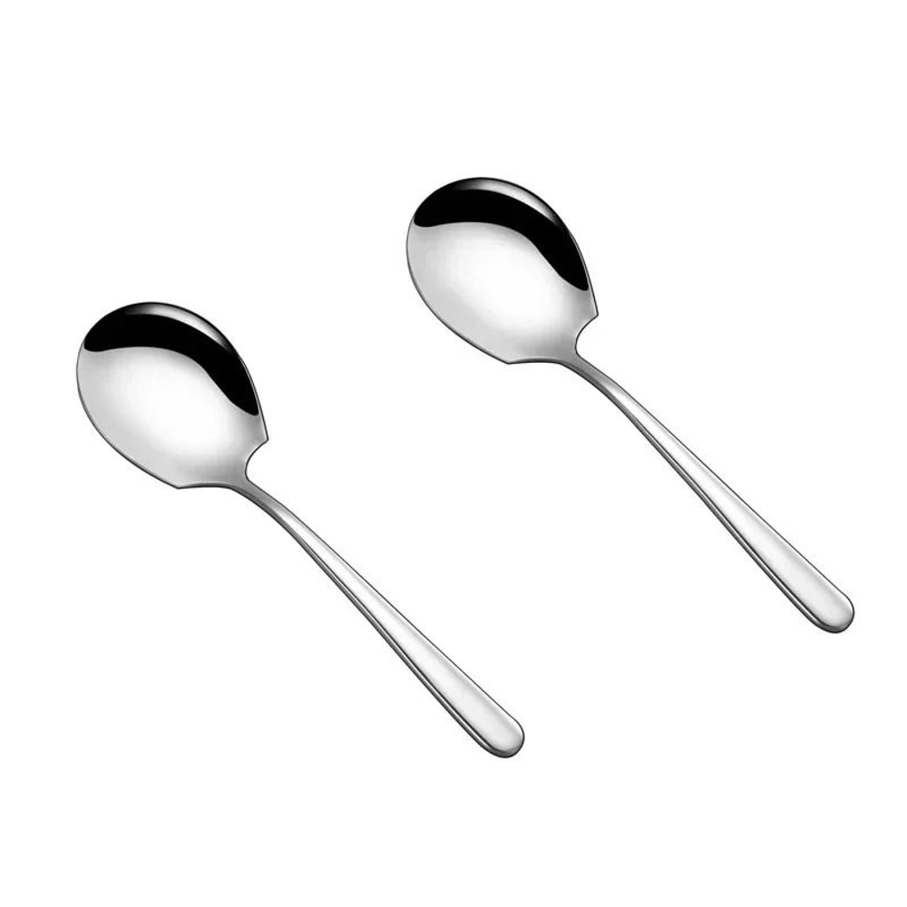 Stainless Steel Long Handle Soup Spoon 7
