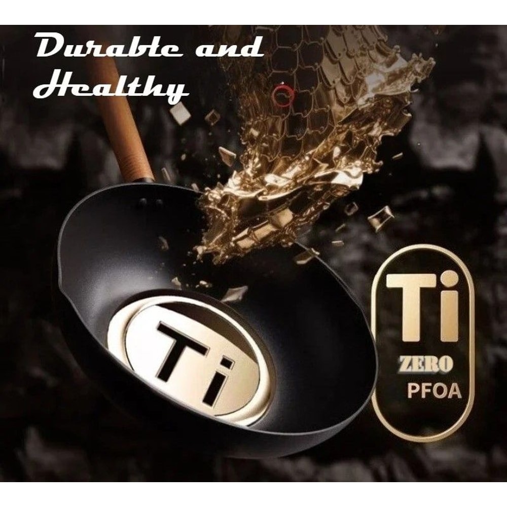 Aluminum Alloy Nonstick Skillet Wok 1