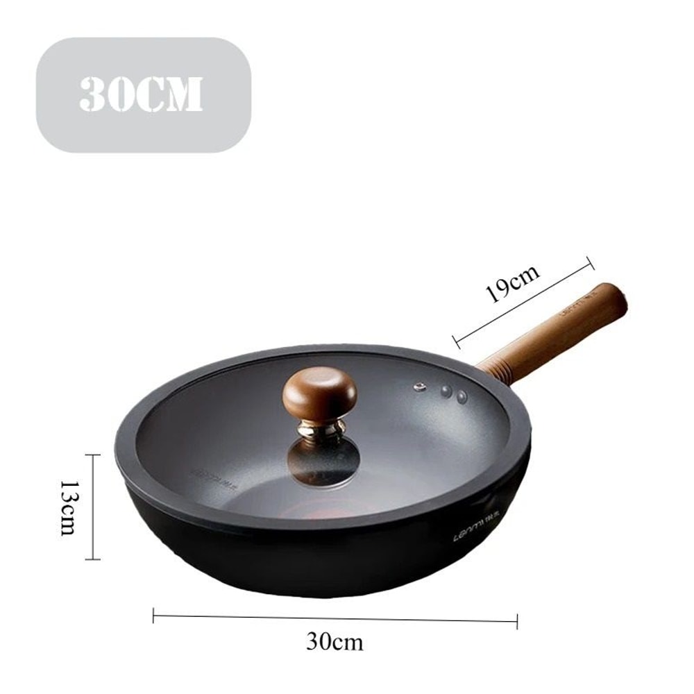 Aluminum Alloy Nonstick Skillet Wok 6