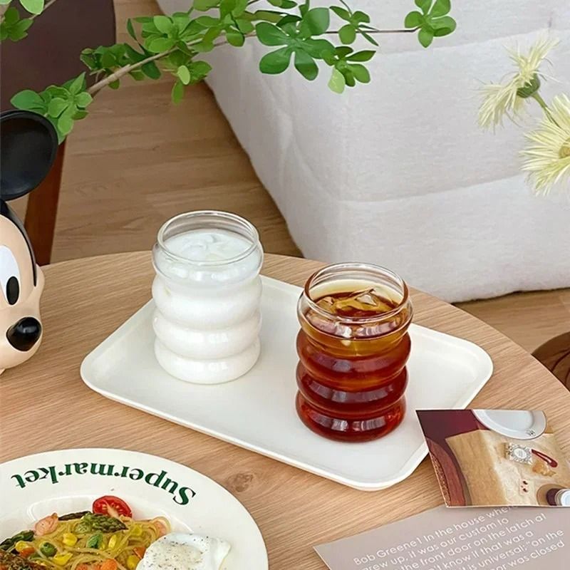 Pure Clarity Four Circle Glass Cup 1