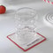 Pure Clarity Four Circle Glass Cup 3
