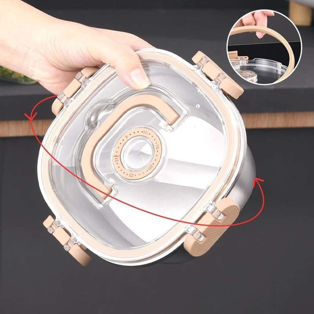 Gourmet Fresh Stainless Steel Lunch Box 3