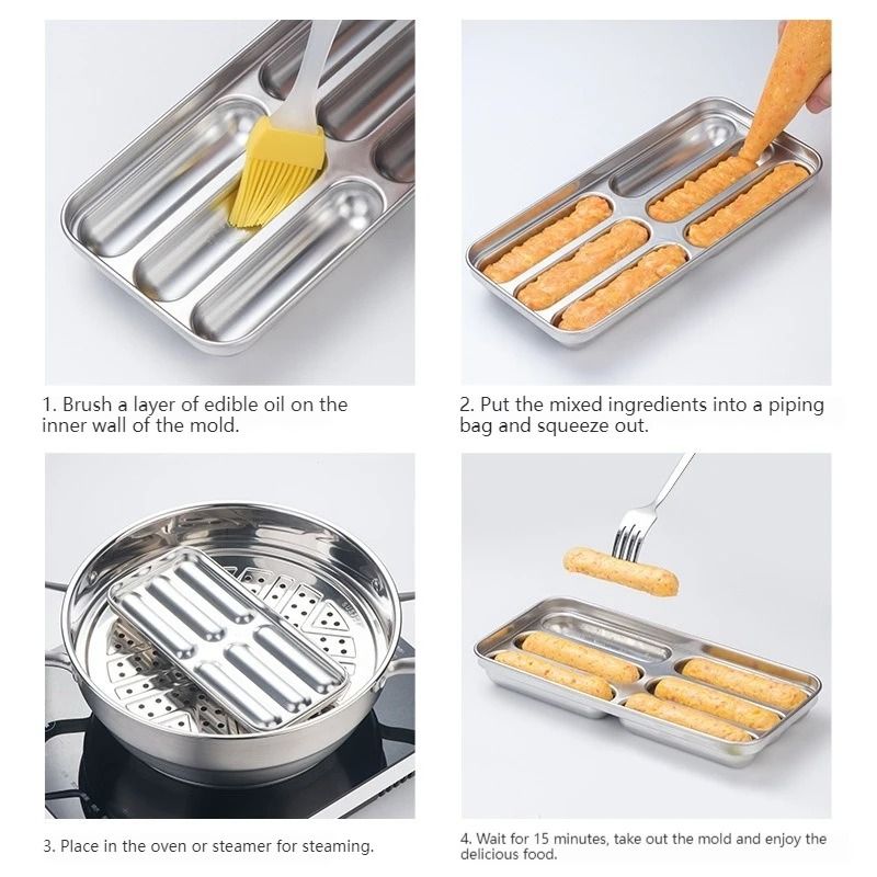 Culinary Craft Stainless Steel Sausage Mold 2