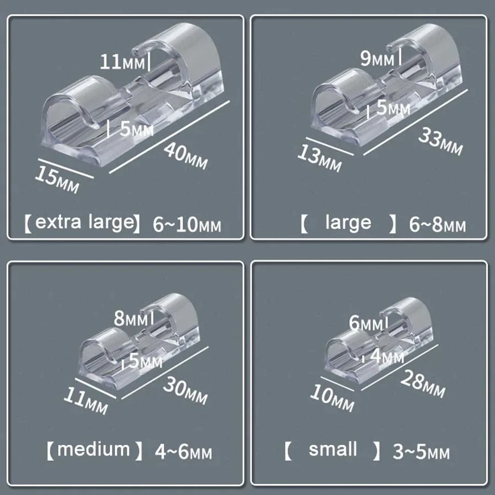 Cable Organizer Clips 1
