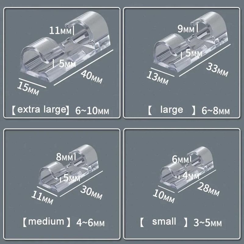 Cable Organizer Clips 1