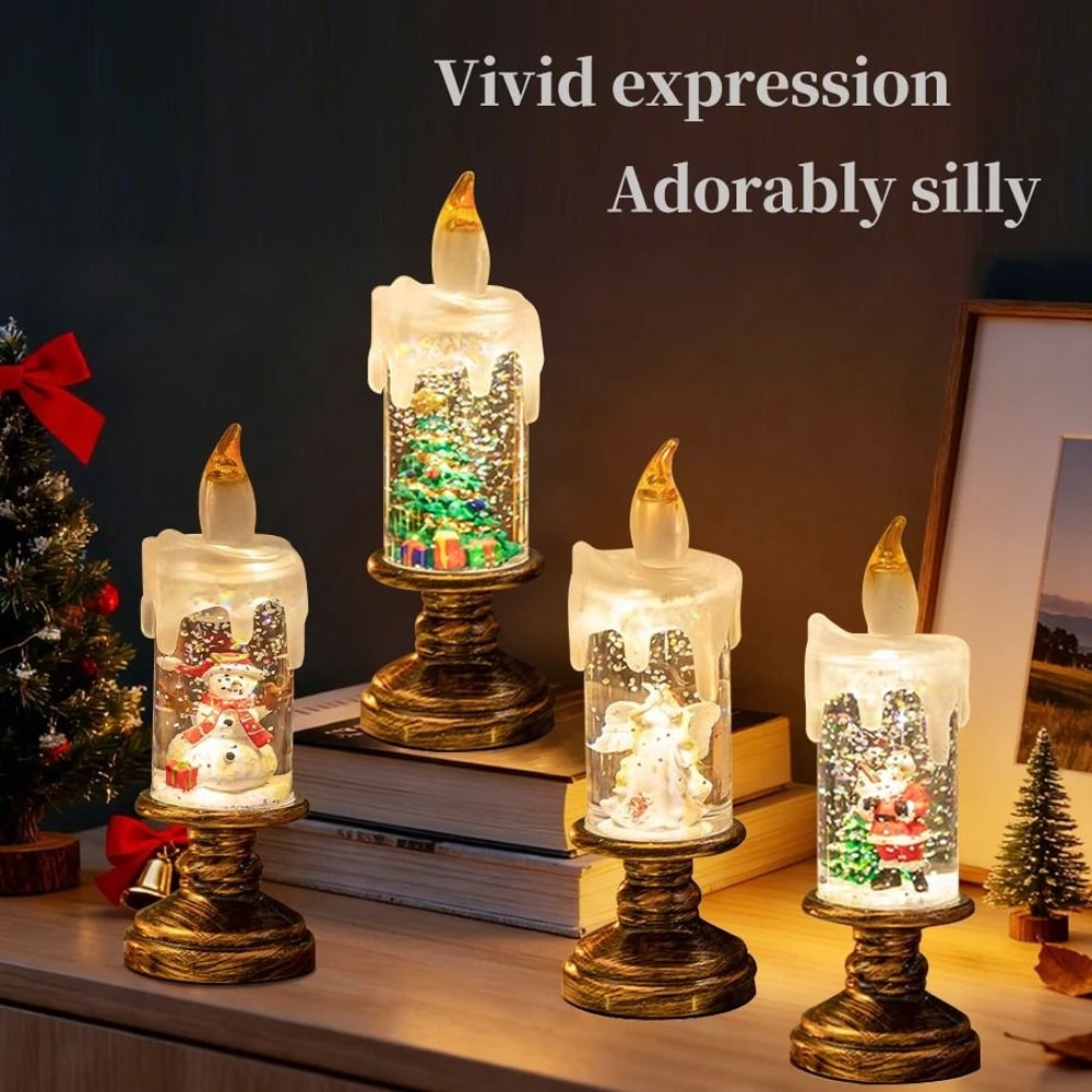 Christmas LED Electronic Candle Light 2
