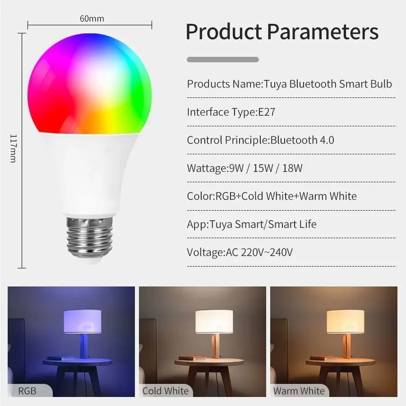 Smart LED Light Bulb 5