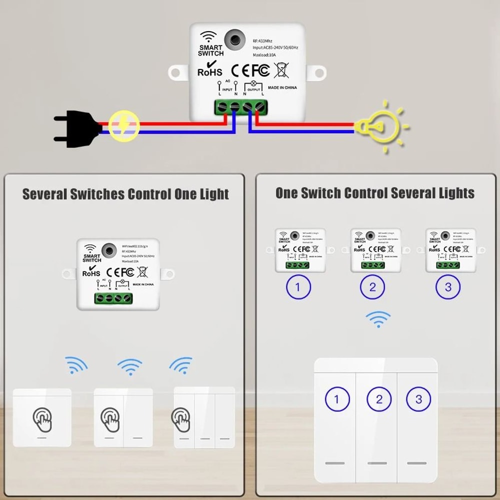 Wireless Light Switch 5