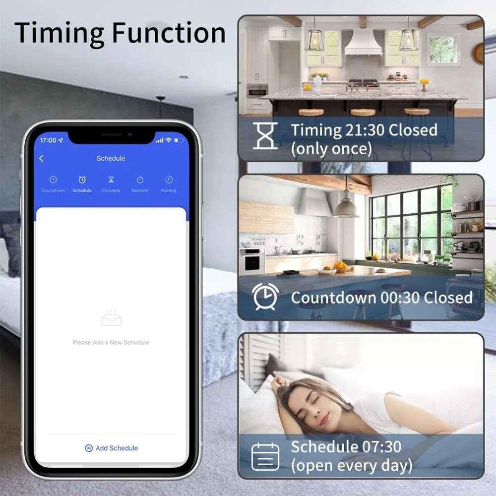WiFi Smart Switch 16A 20A Relay Controller 4