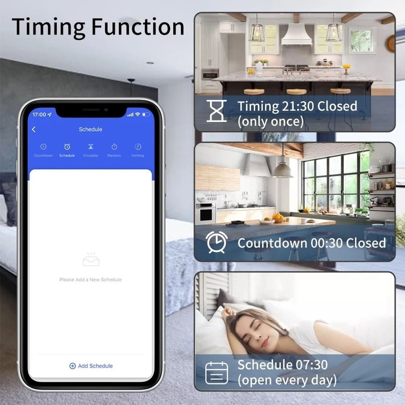 WiFi Smart Switch 16A 20A Relay Controller 4