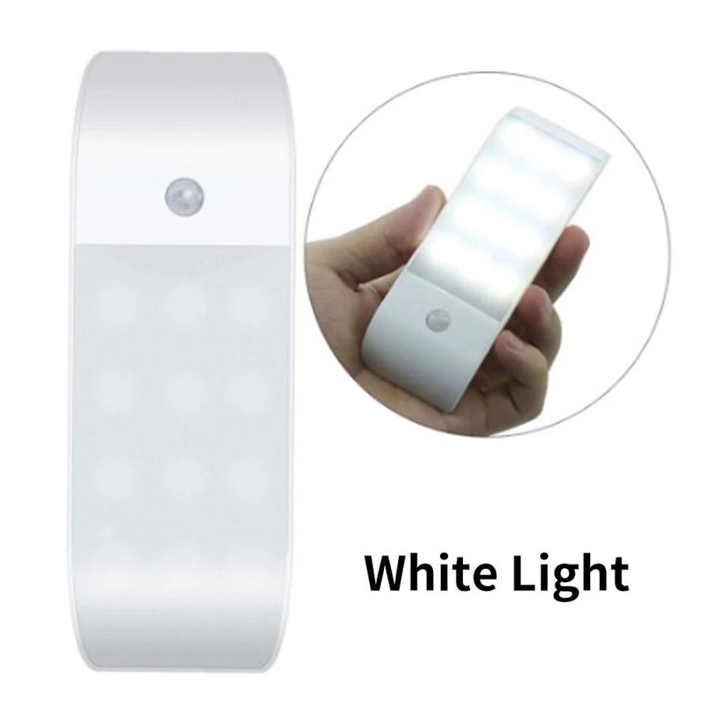 Motion Sensor LED Night Light Wireless Rechargeable Cabinet Lamp 6