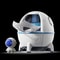 220ML 74oz Space Capsule Air Humidifier Colorful Night Light 6