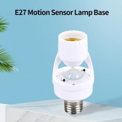 e27 lamp base with pir motion sensor human induction detector