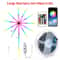 5V RGB LED Firework Strip Lights Bluetooth APP Control 6