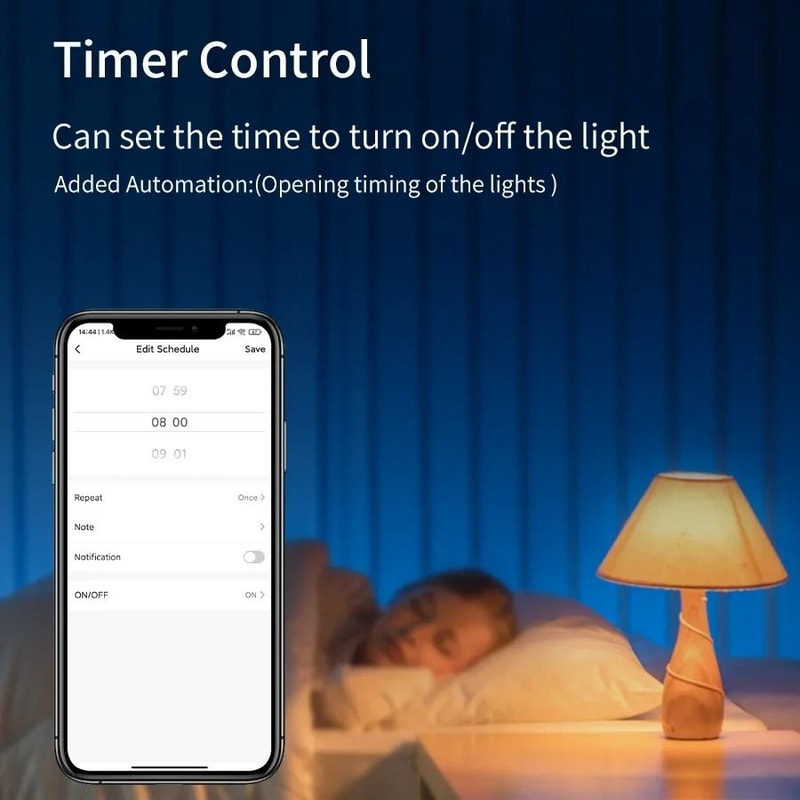 Tuya Smart WiFi LED Light Bulb E27 Voice Control Lamp 4