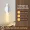 Motion Sensor LED Night Light Rechargeable Magnetic Induction Wall Lamp 1