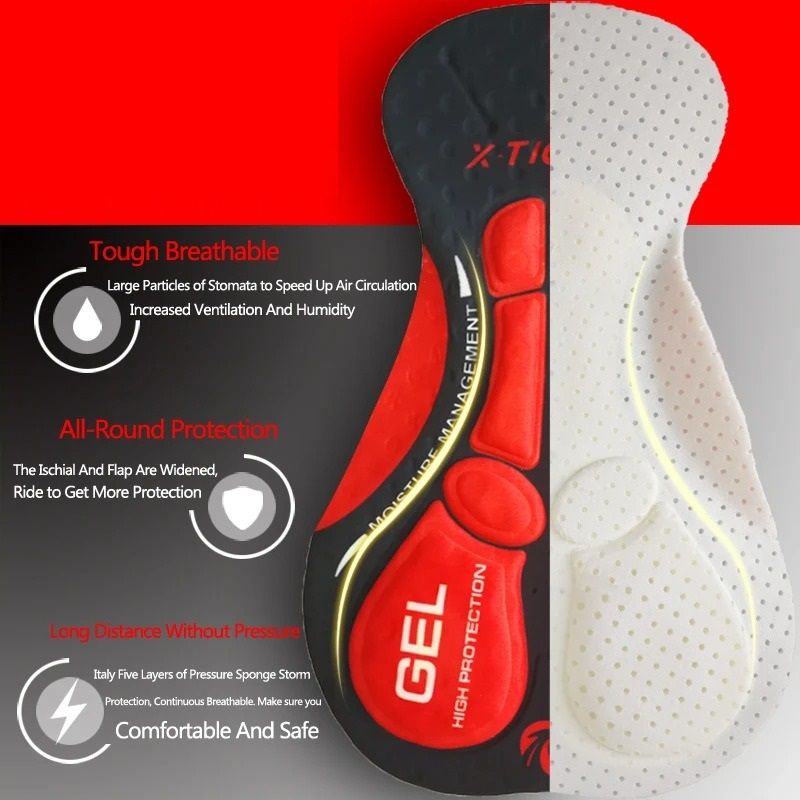 Winter Thermal Cycling Bib Trousers Mountain Bike Bicycle Tights 2