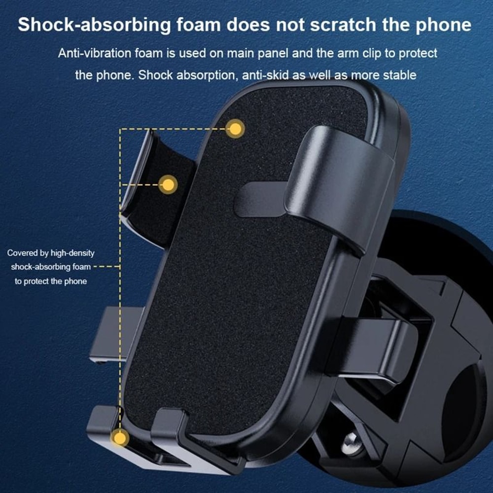 Universal Rotatable Anti Slip Bike Phone Mount 3