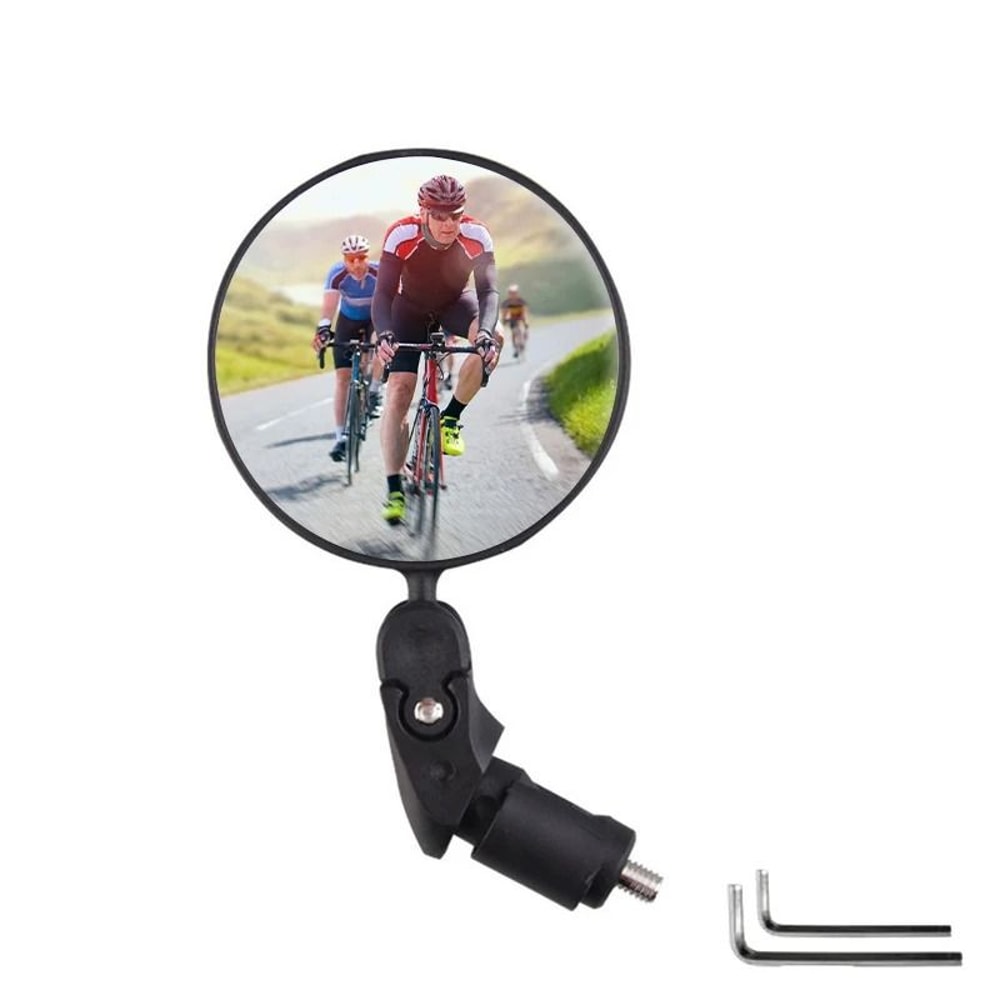 Universal Adjustable Rotate Wide Angle Bicycle Rearview Mirror 5
