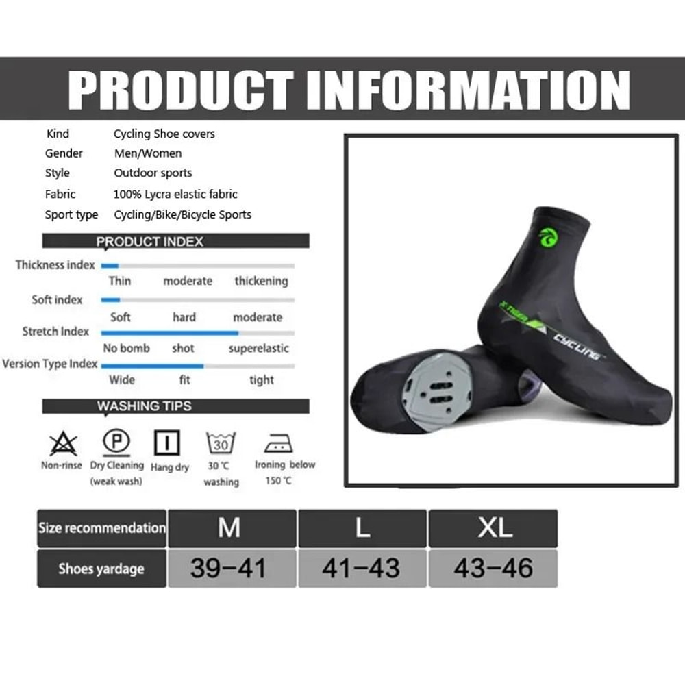 Thermal Winter Cycling Shoe Covers For Road And MTB 3