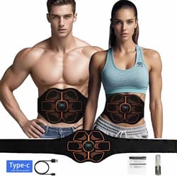 smart ems abdominal toning and muscle stimulator belt